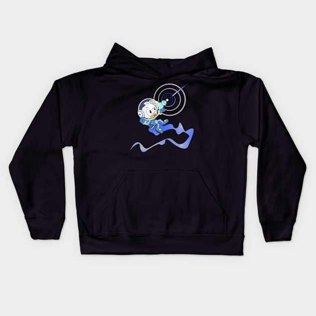 Lasers Kids Hoodie by Number1Robot